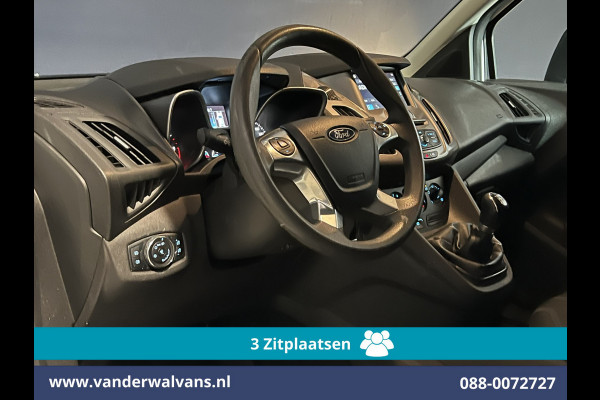 Ford Transit Connect 1.5 TDCI L1H1 Euro6 Airco | 3-Zits | Imperiaal | Camera | Navigatie | Apple Carplay | Trekhaak Parkeersensoren, LM velgen, Bijrijdersbank