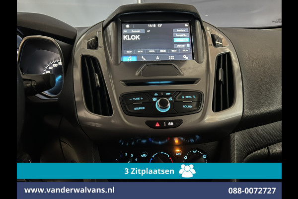 Ford Transit Connect 1.5 TDCI L1H1 Euro6 Airco | 3-Zits | Imperiaal | Camera | Navigatie | Apple Carplay | Trekhaak Parkeersensoren, LM velgen, Bijrijdersbank