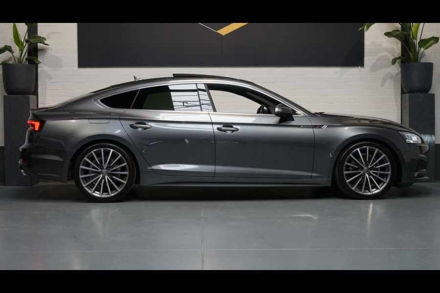 Audi A5 Sportback 2.0 TFSI 3x S-Line AUTOMAAT-AMBIANCE-CAMERA-CLIMA-CRUISE-FULL LED-KEYLESS-NAVIGATIE-PANORAMA-VIRTUEEL