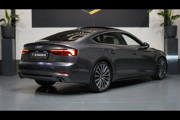 Audi A5 Sportback 2.0 TFSI 3x S-Line AUTOMAAT-AMBIANCE-CAMERA-CLIMA-CRUISE-FULL LED-KEYLESS-NAVIGATIE-PANORAMA-VIRTUEEL