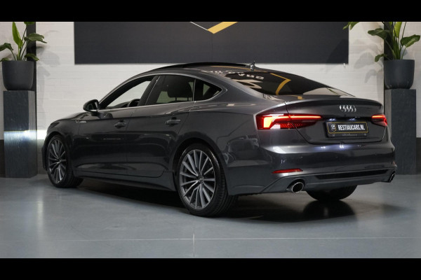Audi A5 Sportback 2.0 TFSI 3x S-Line AUTOMAAT-AMBIANCE-CAMERA-CLIMA-CRUISE-FULL LED-KEYLESS-NAVIGATIE-PANORAMA-VIRTUEEL
