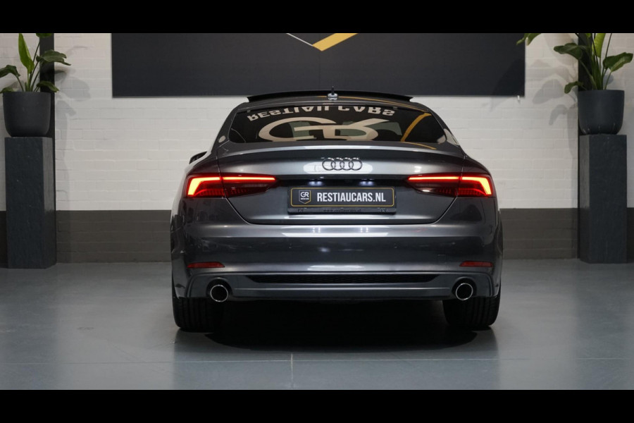 Audi A5 Sportback 2.0 TFSI 3x S-Line AUTOMAAT-AMBIANCE-CAMERA-CLIMA-CRUISE-FULL LED-KEYLESS-NAVIGATIE-PANORAMA-VIRTUEEL