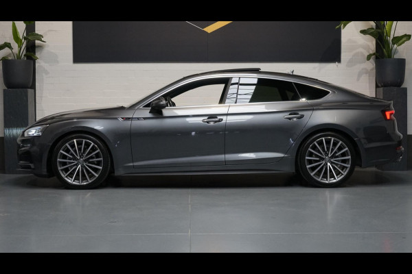 Audi A5 Sportback 2.0 TFSI 3x S-Line AUTOMAAT-AMBIANCE-CAMERA-CLIMA-CRUISE-FULL LED-KEYLESS-NAVIGATIE-PANORAMA-VIRTUEEL