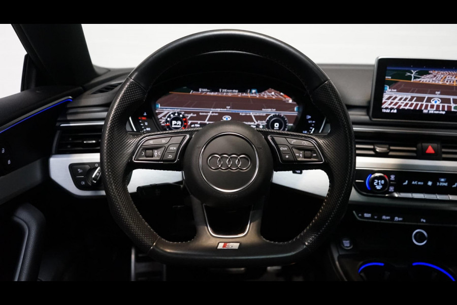 Audi A5 Sportback 2.0 TFSI 3x S-Line AUTOMAAT-AMBIANCE-CAMERA-CLIMA-CRUISE-FULL LED-KEYLESS-NAVIGATIE-PANORAMA-VIRTUEEL