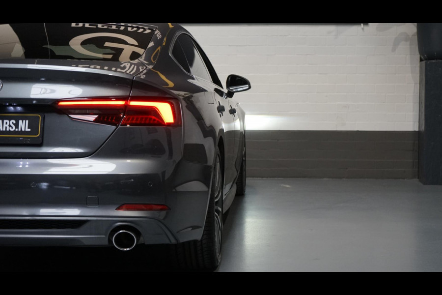 Audi A5 Sportback 2.0 TFSI 3x S-Line AUTOMAAT-AMBIANCE-CAMERA-CLIMA-CRUISE-FULL LED-KEYLESS-NAVIGATIE-PANORAMA-VIRTUEEL