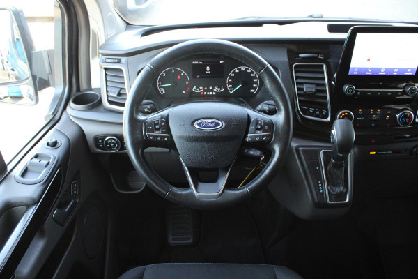 Ford Transit Custom 300 2.0 TDCI L2H1 Limited DC | Zeer Netjes! | Goed Onderhouden | Trekhaak | Dubbele Cabine | Cruise Control | Navigatie |