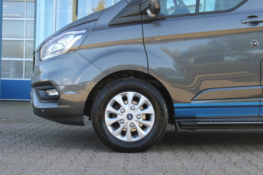 Ford Transit Custom 300 2.0 TDCI L2H1 Limited DC | Zeer Netjes! | Goed Onderhouden | Trekhaak | Dubbele Cabine | Cruise Control | Navigatie |