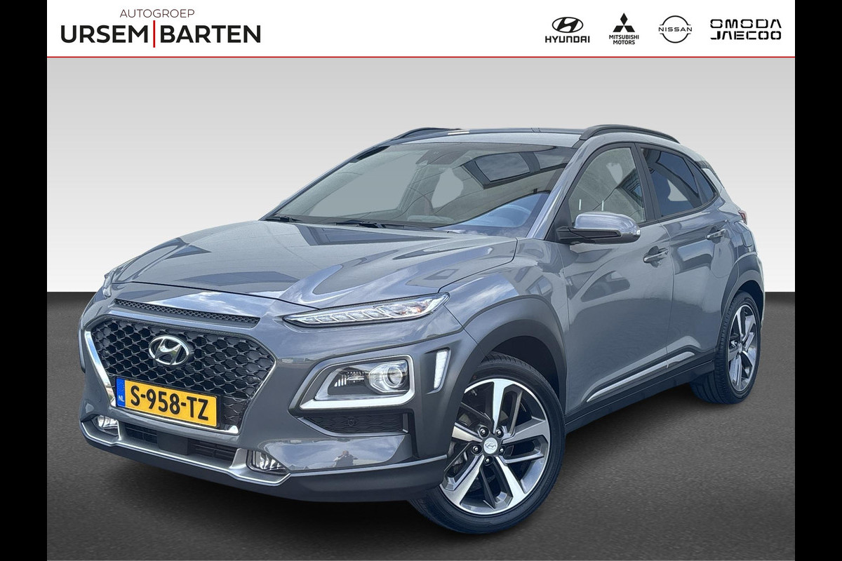 Hyundai Kona 1.0 T-GDI Premium | volleder | navigatie | stoelverwarming | Trekhaak