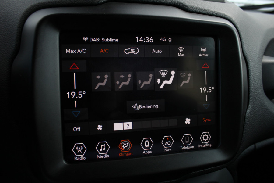 Jeep Renegade 4xe 190 Plug-in Hybrid Electric Limited | BLIS | Leder | Adaptieve Cruis | Navigatie | Camera