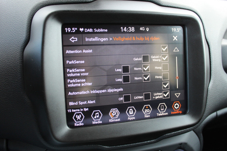Jeep Renegade 4xe 190 Plug-in Hybrid Electric Limited | BLIS | Leder | Adaptieve Cruis | Navigatie | Camera