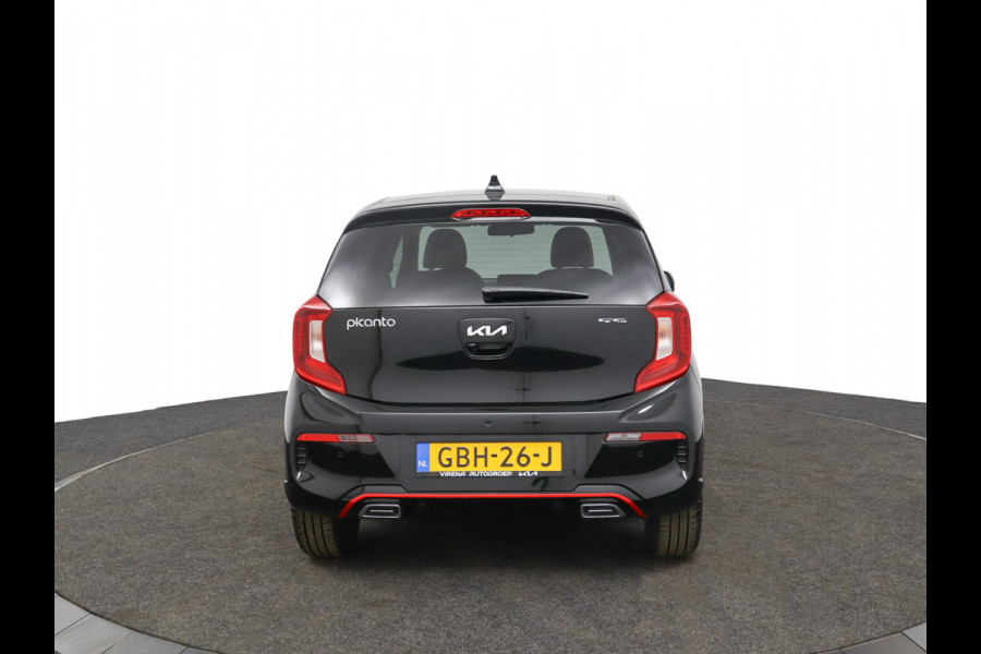 Kia Picanto 1.0 DPi GT-Line - Cruise Control - Navigatie - Climate Controle - Leder - Apple/Android Carplay - Fabrieksgarantie Tot 2031