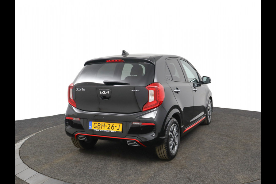 Kia Picanto 1.0 DPi GT-Line - Cruise Control - Navigatie - Climate Controle - Leder - Apple/Android Carplay - Fabrieksgarantie Tot 2031