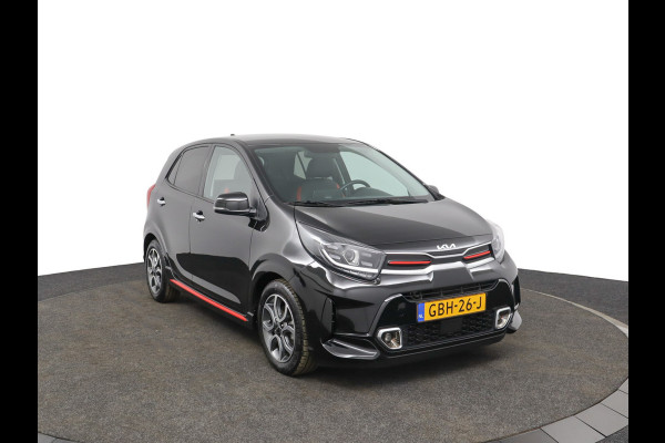 Kia Picanto 1.0 DPi GT-Line - Cruise Control - Navigatie - Climate Controle - Leder - Apple/Android Carplay - Fabrieksgarantie Tot 2031