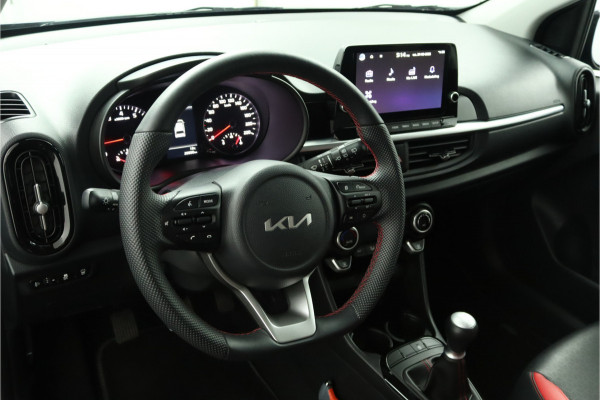 Kia Picanto 1.0 DPi GT-Line - Cruise Control - Navigatie - Climate Controle - Leder - Apple/Android Carplay - Fabrieksgarantie Tot 2031