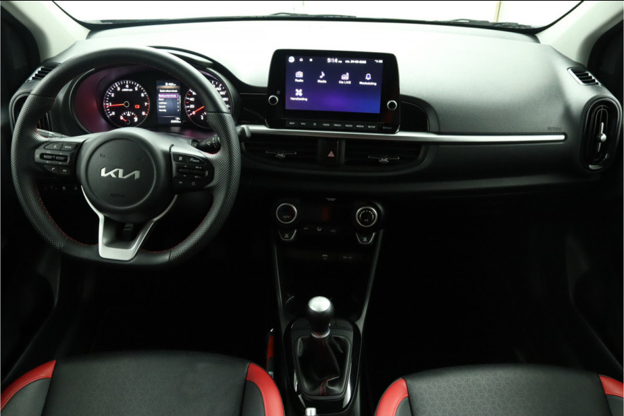 Kia Picanto 1.0 DPi GT-Line - Cruise Control - Navigatie - Climate Controle - Leder - Apple/Android Carplay - Fabrieksgarantie Tot 2031