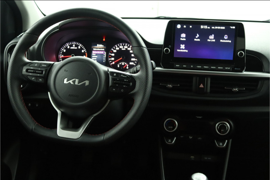Kia Picanto 1.0 DPi GT-Line - Cruise Control - Navigatie - Climate Controle - Leder - Apple/Android Carplay - Fabrieksgarantie Tot 2031
