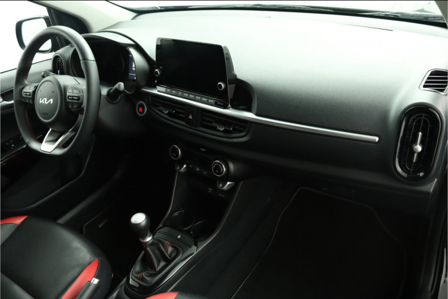Kia Picanto 1.0 DPi GT-Line - Cruise Control - Navigatie - Climate Controle - Leder - Apple/Android Carplay - Fabrieksgarantie Tot 2031