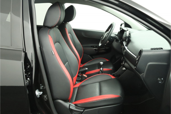 Kia Picanto 1.0 DPi GT-Line - Cruise Control - Navigatie - Climate Controle - Leder - Apple/Android Carplay - Fabrieksgarantie Tot 2031