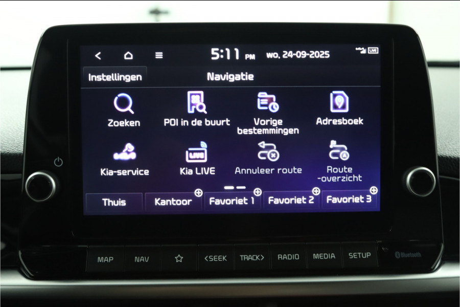 Kia Picanto 1.0 DPi GT-Line - Cruise Control - Navigatie - Climate Controle - Leder - Apple/Android Carplay - Fabrieksgarantie Tot 2031