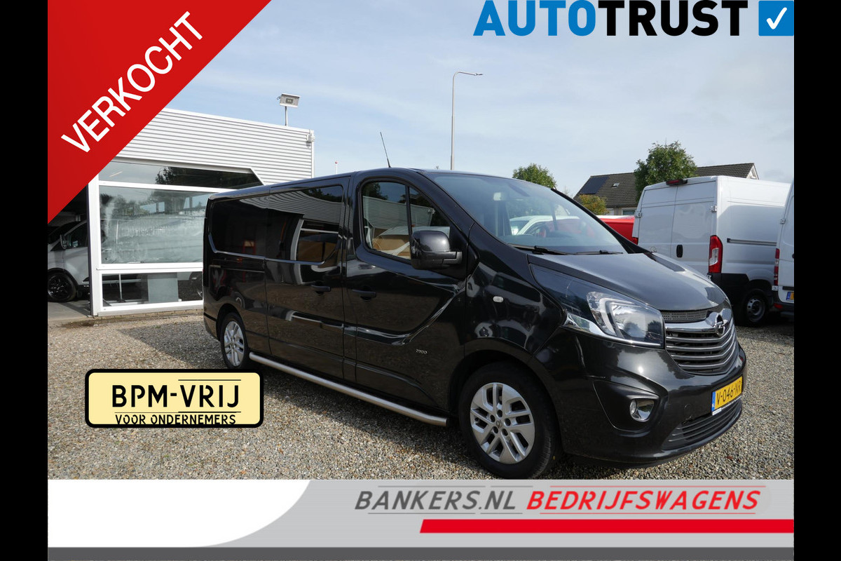 Opel Vivaro 1.6 CDTI 125PK, L2H1, Dubbel cabine, Airco