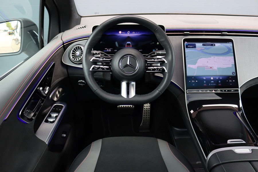 Mercedes-Benz EQE SUV 300 AMG Line 91 kWh | ex Btw. € 59.500,- | Distronic+ | Memory | Panoramadak | Digital Light | Verwarmd Stuurwiel | Burmester | Warmtepomp | Keyless Go | Augmented Reality |