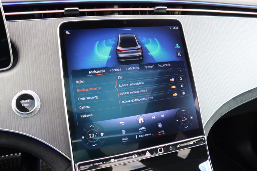 Mercedes-Benz EQE SUV 300 AMG Line 91 kWh | ex Btw. € 59.500,- | Distronic+ | Memory | Panoramadak | Digital Light | Verwarmd Stuurwiel | Burmester | Warmtepomp | Keyless Go | Augmented Reality |