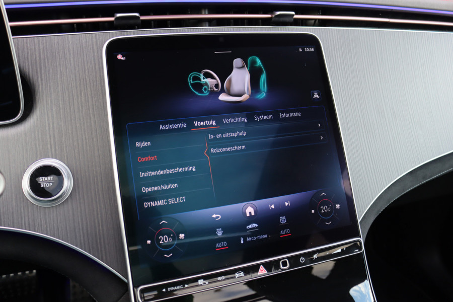 Mercedes-Benz EQE SUV 300 AMG Line 91 kWh | ex Btw. € 59.500,- | Distronic+ | Memory | Panoramadak | Digital Light | Verwarmd Stuurwiel | Burmester | Warmtepomp | Keyless Go | Augmented Reality |