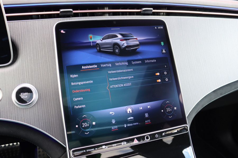 Mercedes-Benz EQE SUV 300 AMG Line 91 kWh | ex Btw. € 59.500,- | Distronic+ | Memory | Panoramadak | Digital Light | Verwarmd Stuurwiel | Burmester | Warmtepomp | Keyless Go | Augmented Reality |