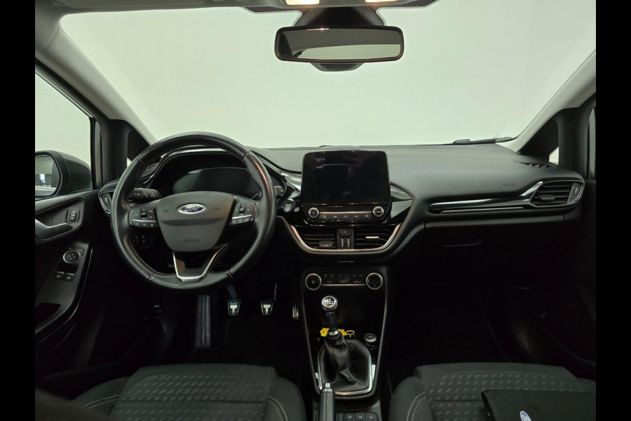 Ford Fiesta Occasion 1.0 EcoBoost Titanium met cruisecontrol en carplay radio | Tweedehands Ford Fiesta antracietgrijs | Navi | 6V