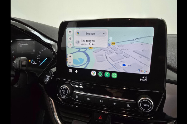 Ford Fiesta Occasion 1.0 EcoBoost Titanium met cruisecontrol en carplay radio | Tweedehands Ford Fiesta antracietgrijs | Navi | 6V