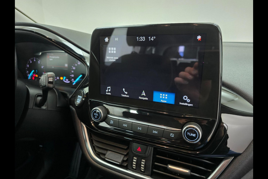 Ford Fiesta Occasion 1.0 EcoBoost Titanium met cruisecontrol en carplay radio | Tweedehands Ford Fiesta antracietgrijs | Navi | 6V