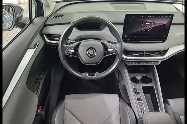 Škoda ENYAQ iV 80, panoramadak, achteruitrijcamera, stoel-stuurverwarming, 1/2 leder, vele opties,, eerste eigenaar
