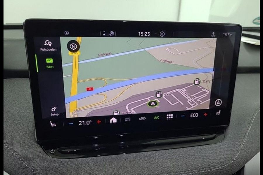 Škoda ENYAQ iV 80, panoramadak, achteruitrijcamera, stoel-stuurverwarming, 1/2 leder, vele opties,, eerste eigenaar