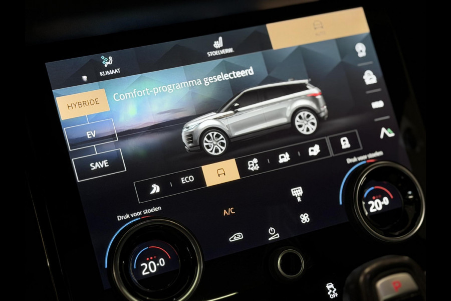 Land Rover Range Rover Evoque 1.5 P300e AWD R-Dynamic Autobiography SOH95%|Pano|360Cam|Meridian|ACC|Diamand Leder|Memory|Digitaal dash|Matrix Led