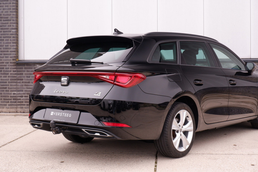 Seat Leon Sportstourer 1.4 TSI eHybrid PHEV FR Business Intense | Elek. Trekhaak | LED | Carplay | Camera | Sfeerverlichting | Virtual Cockpit
