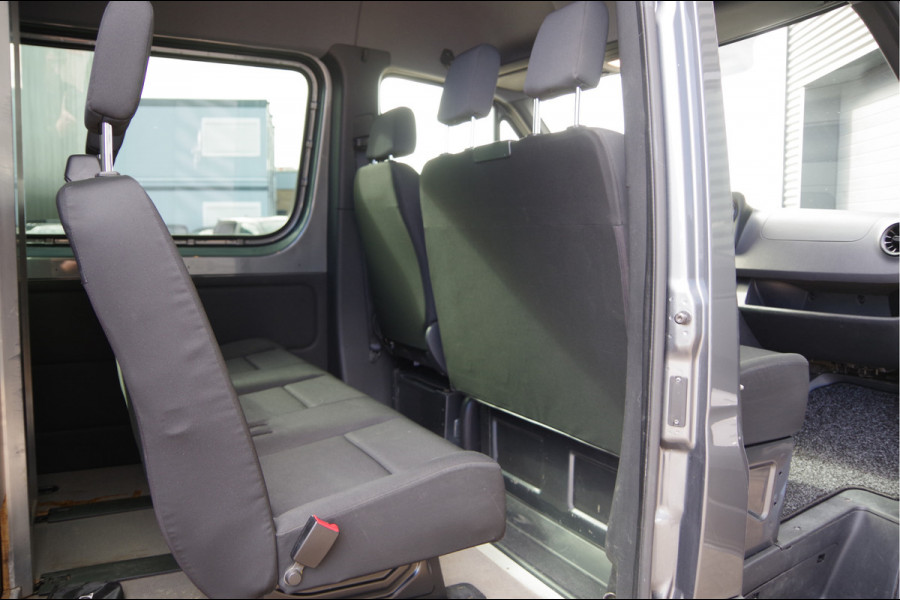 Mercedes-Benz Sprinter 315 1.9 CDI L2H2 DC-6P, AUT. LED, CAMERA, TREKHAAK, CRUISE, CARPLAY, LEDER MF STUUR, DUBBELE CABINE, DUBBEL CABINE