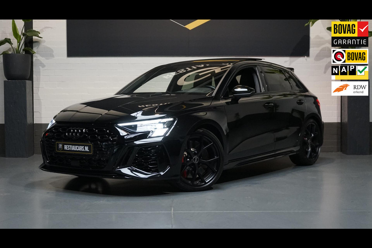 Audi RS3 Sportback 2.5 TFSI Quattro ACC-BANG OLUFSEN-CAMERA-CARBON-HEADUP-KEYLESS-MATRIX-MASSAGE-PANORAMA-VOLLEDER