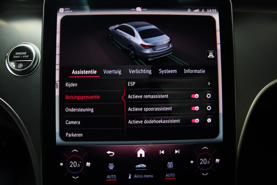 Mercedes-Benz C-Klasse 300 e 300e BURMESTER-PANO-MEMORY-HUD-360