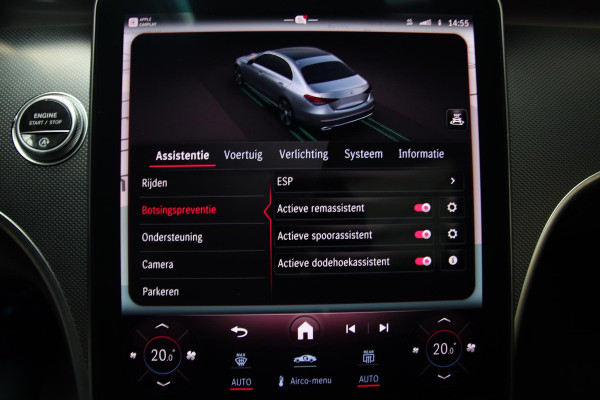 Mercedes-Benz C-Klasse 300 e 300e BURMESTER-PANO-MEMORY-HUD-360