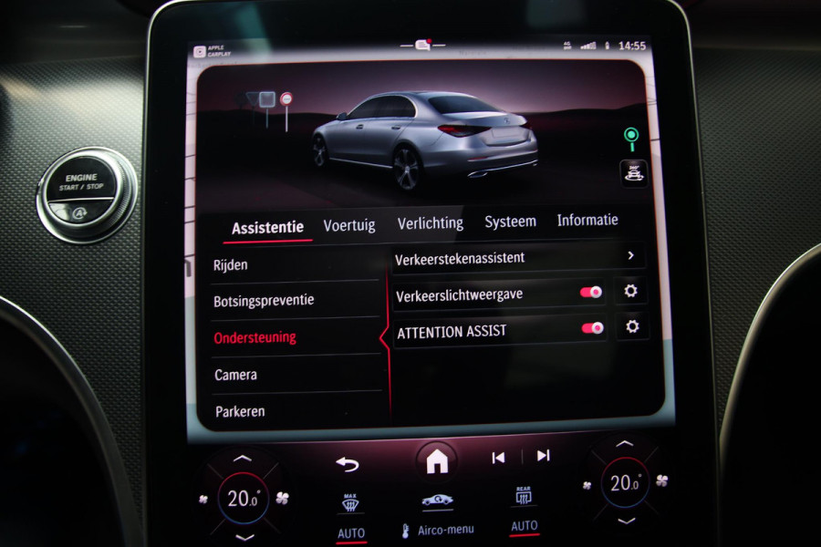Mercedes-Benz C-Klasse 300 e 300e BURMESTER-PANO-MEMORY-HUD-360