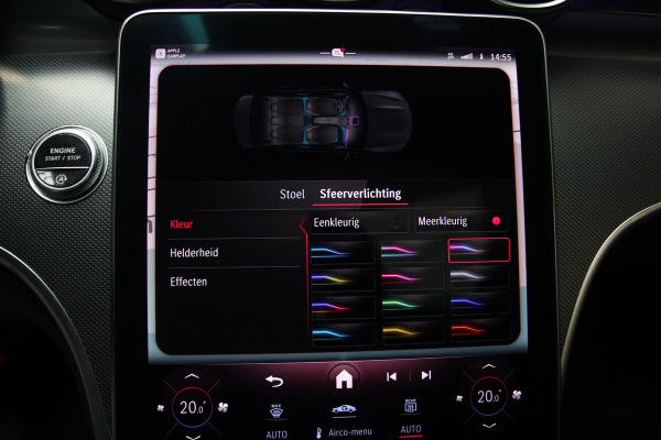 Mercedes-Benz C-Klasse 300 e 300e BURMESTER-PANO-MEMORY-HUD-360