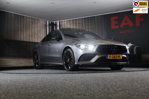 Mercedes-Benz CLA-Klasse 250 e AMG 45 Look / Elek Stoelen / Memory / Lane Assist / Sfeerverlichting / Camera / Pano / 19 Inch