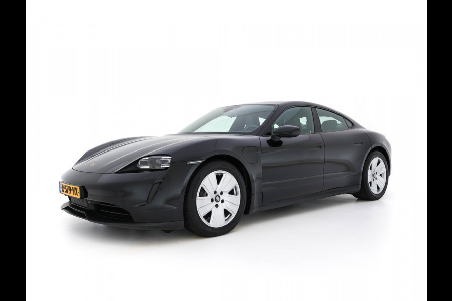 Porsche Taycan 79 kWh [3-Fase] {SOH-100%} (INCL-BTW) *LUXURY-LEATHER | FULL-LED | DIGI-COCKPIT | NAVI-FULLMAP | SPORTSEATS | ECC | CARPLAY | PDC | CRUISE | DAB | 19''ALU*