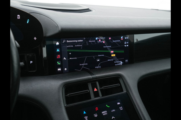 Porsche Taycan 79 kWh [3-Fase] {SOH-100%} (INCL-BTW) *LUXURY-LEATHER | FULL-LED | DIGI-COCKPIT | NAVI-FULLMAP | SPORTSEATS | ECC | CARPLAY | PDC | CRUISE | DAB | 19''ALU*