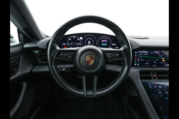 Porsche Taycan 79 kWh [3-Fase] {SOH-100%} (INCL-BTW) *LUXURY-LEATHER | FULL-LED | DIGI-COCKPIT | NAVI-FULLMAP | SPORTSEATS | ECC | CARPLAY | PDC | CRUISE | DAB | 19''ALU*