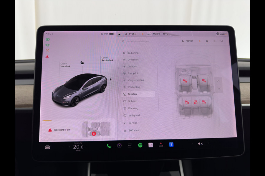 Tesla Model 3 Long Range AWD 75 kWh [ 3-Fase ] {SOH-89%} (INCL-BTW) Aut. *PANO | AUTO-PILOT | LUXURY-LEATHER | KEYLESS | FULL-LED | MEMORY-PACK | SURROUND-VIEW | DAB | CARPLAY | DIGI-COCKPIT | LANE-ASSIST | COMFORT-SEATS | TOWBAR | 18"ALU*