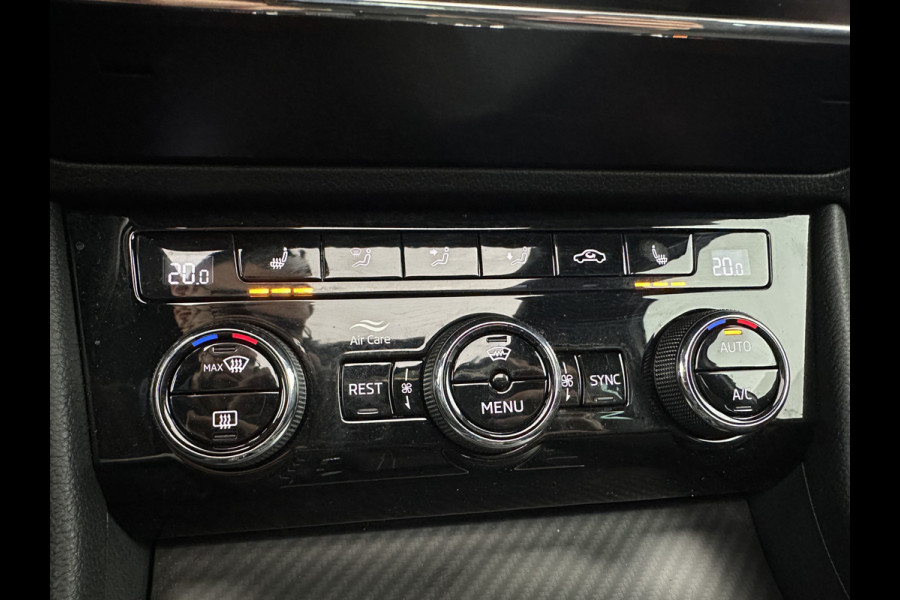 Škoda Superb Combi 1.4 TSI iV Plug-In Sportline Business {SOH-93%} (INCL-BTW) Aut. *PANO | LEATHER-ALCANTARA | FULL-LED | DIGI-COCKPIT | CANTON-SOUND | AMBIENT-LIGHT | CAMERA | NAVI-FULLMAP | DAB+ | KEYLESS | HEATED-SPORTSEATS | PRIVACY-GLASS | ECC | 19"ALU*