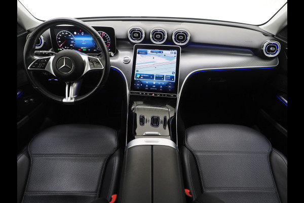 Mercedes-Benz C-Klasse Estate 300 e Avantgarde | Keyless | Trekhaak | 360 | BLIS | Leder | Sfeerverlichting | Carplay