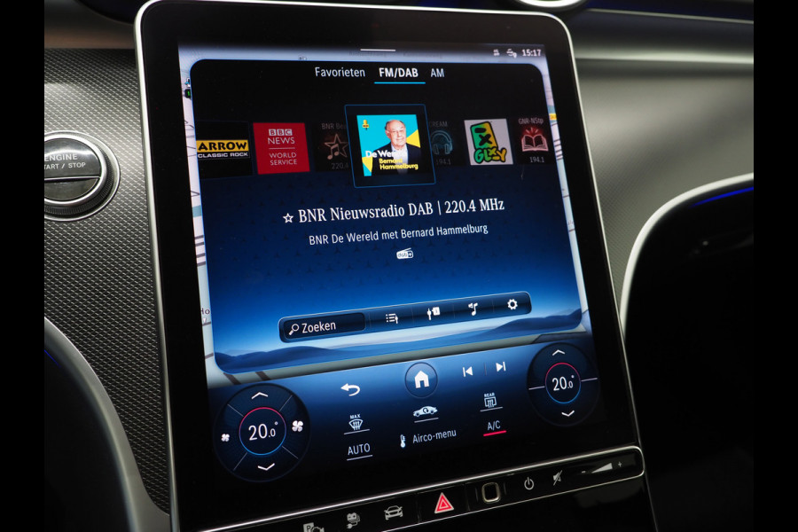 Mercedes-Benz C-Klasse Estate 300 e Avantgarde | Keyless | Trekhaak | 360 | BLIS | Leder | Sfeerverlichting | Carplay