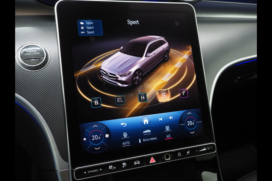 Mercedes-Benz C-Klasse Estate 300 e Avantgarde | Keyless | Trekhaak | 360 | BLIS | Leder | Sfeerverlichting | Carplay